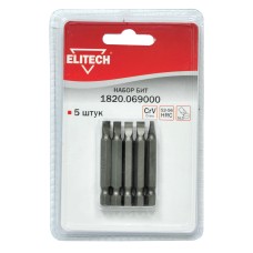 Набор бит Elitech 1820.069000 Набор бит Elitech 1820.069000