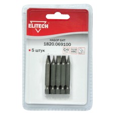 Набор бит Elitech 1820.069100 Набор бит Elitech 1820.069100