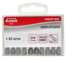 Набор бит Elitech 1820.070200