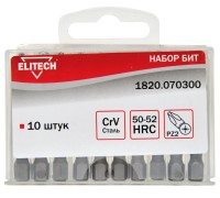 Набор бит Elitech 1820.070300
