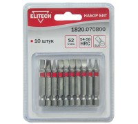 Набор бит Elitech 1820.070800