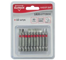 Набор бит Elitech 1820.070800