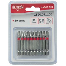 Набор бит Elitech 1820.071100