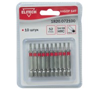 Набор бит Elitech 1820.072100