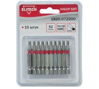 Набор бит Elitech 1820.072200