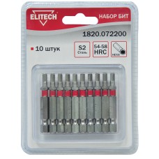 Набор бит Elitech 1820.072200