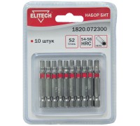 Набор бит Elitech 1820.072300