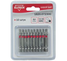 Набор бит Elitech 1820.072300