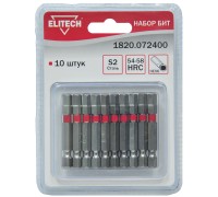 Набор бит Elitech 1820.072400