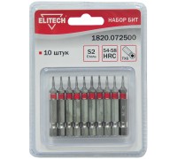 Набор бит Elitech 1820.072500