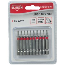 Набор бит Elitech 1820.072700 Набор бит Elitech 1820.072700