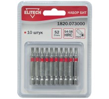 Набор бит Elitech 1820.073000