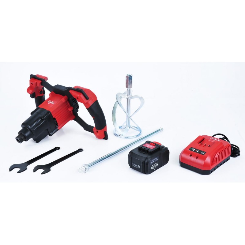 Аккумуляторный миксер Elitech МСА 18БЛ2 (Е2208.002.01)