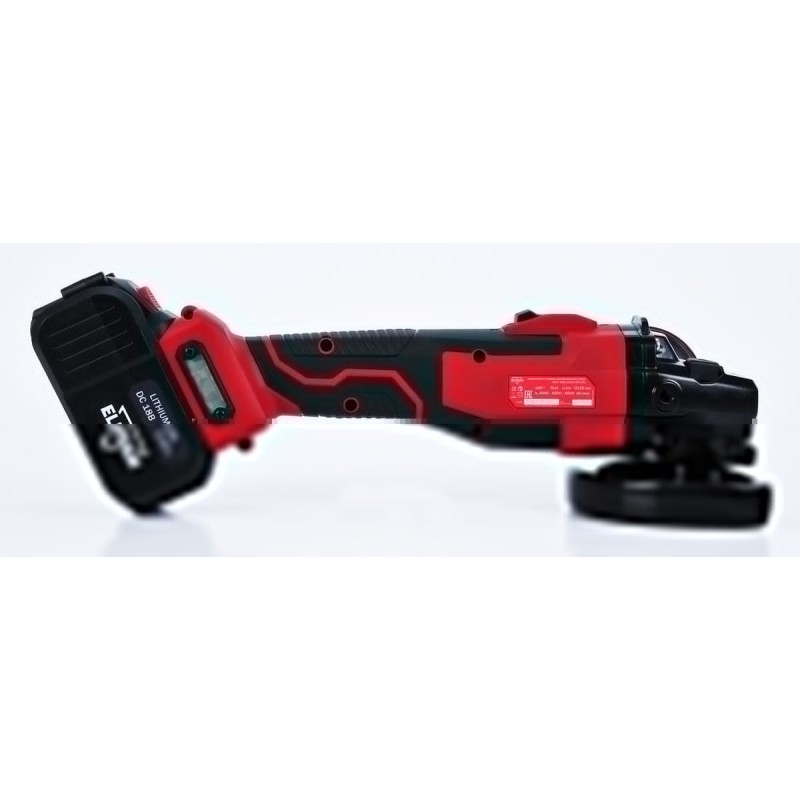 Аккумуляторная угловая шлифмашина Elitech МШУ 18БЛ (Е2213.001.02)