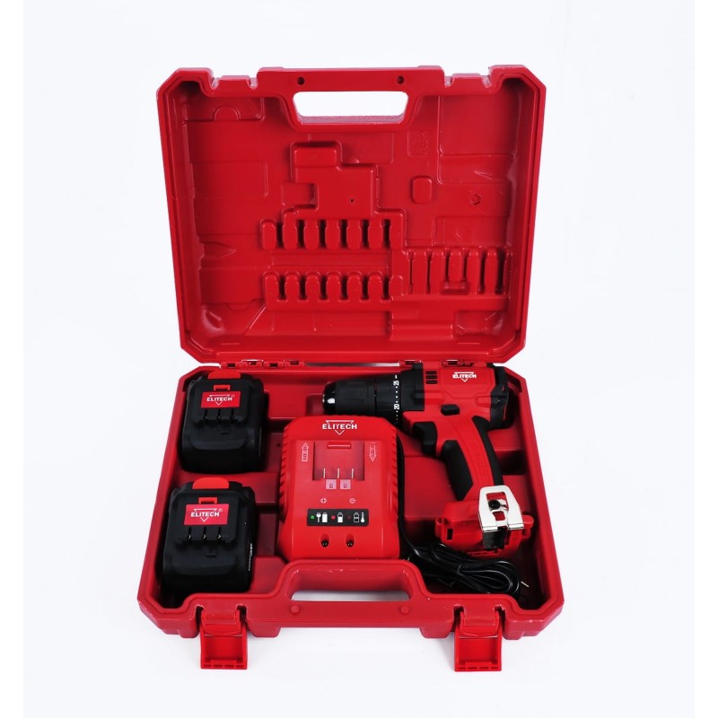 Аккумуляторная дрель-шуруповерт Elitech ДА 12БЛ2 (Е2201.001.02 )