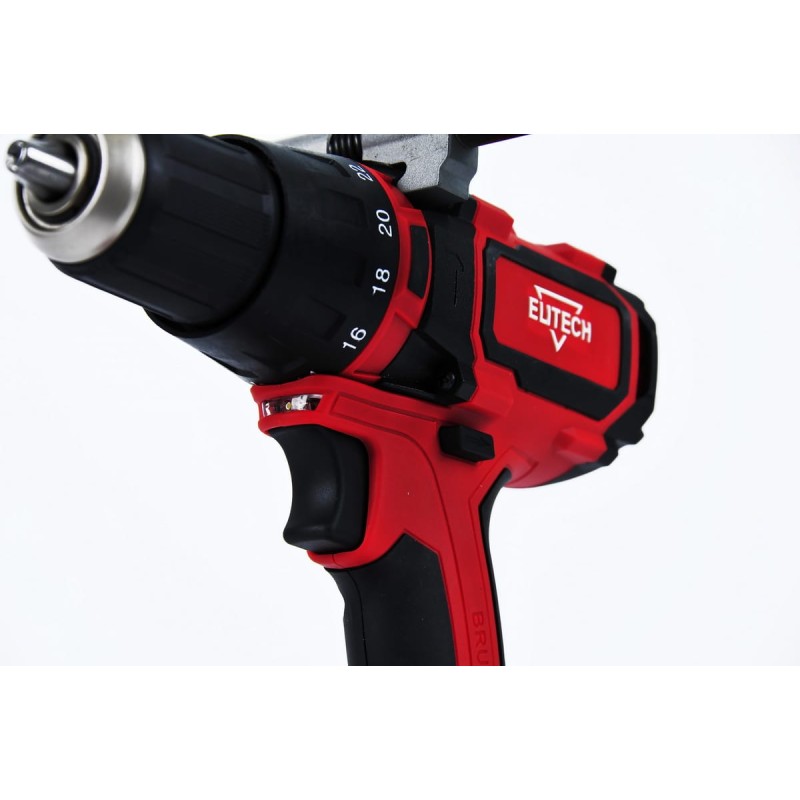 Аккумуляторная ударная дрель-шуруповерт Elitech ДА 18УБЛ2 (Е2201.002.01)