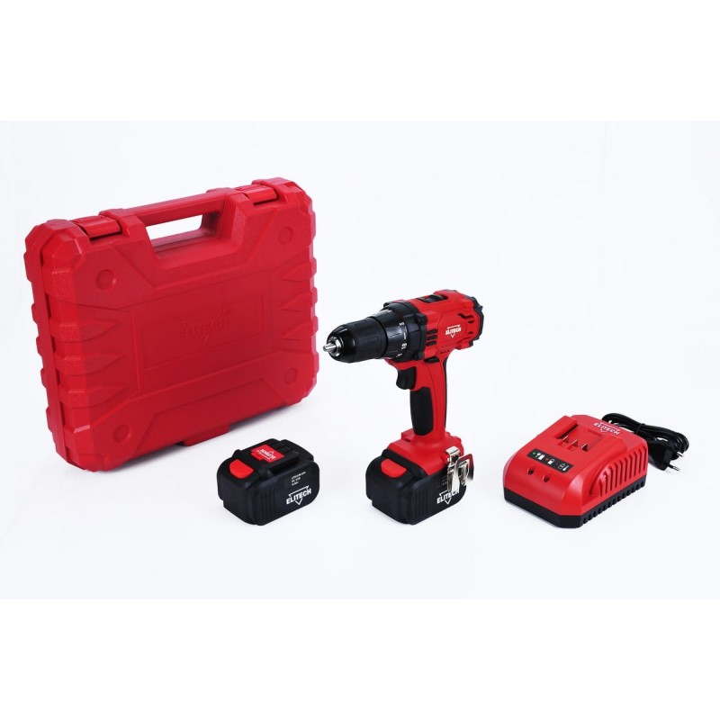 Аккумуляторная дрель-шуруповерт Elitech ДА 12СЛ2 (Е2201.004.02)