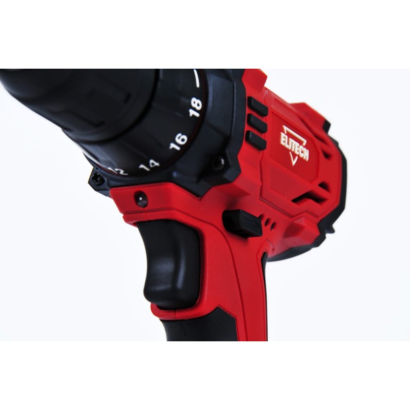 Аккумуляторная дрель-шуруповерт Elitech ДА 12СЛ2 (Е2201.004.02)