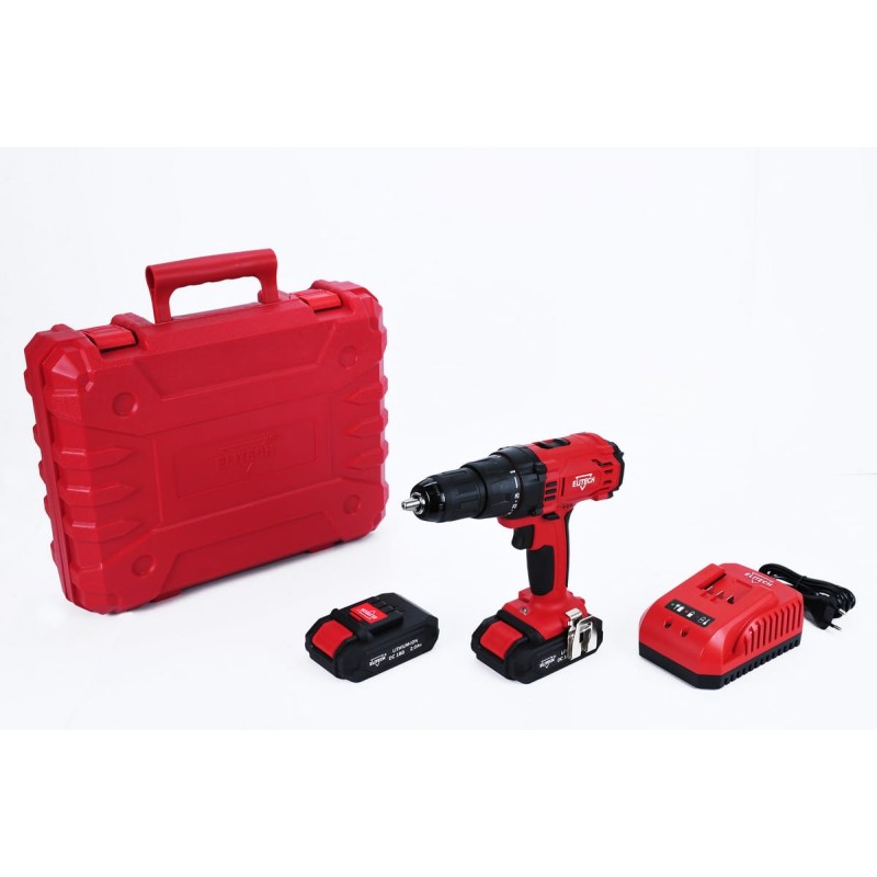 Аккумуляторная дрель-шуруповерт Elitech ДА 18СЛ2 (Е2201.006.01)