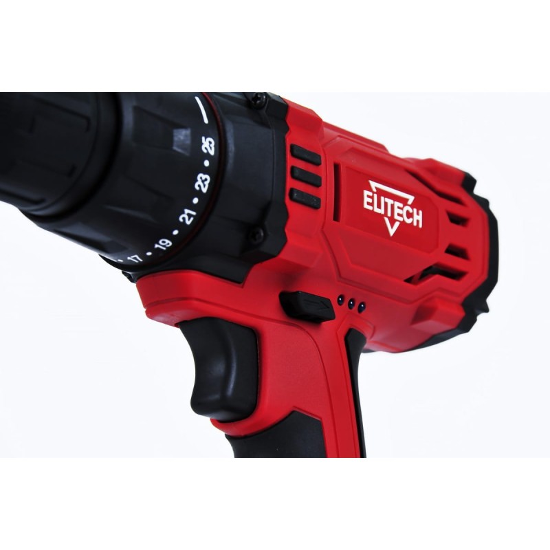 Аккумуляторная дрель-шуруповерт Elitech ДА 18СЛ2 (Е2201.006.01)