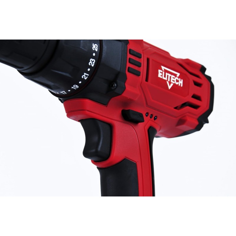 Аккумуляторная дрель-шуруповерт Elitech ДА 18СЛ2 ( Е2201.006.02)