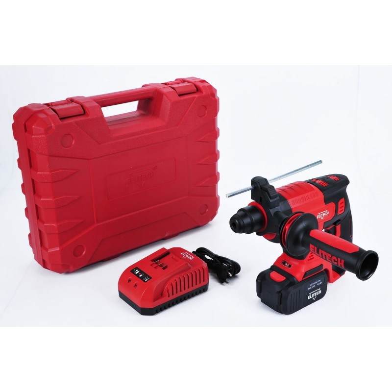 Аккумуляторный перфоратор бесщеточный Elitech ПА 18БЛМ (Е2205.001.01)