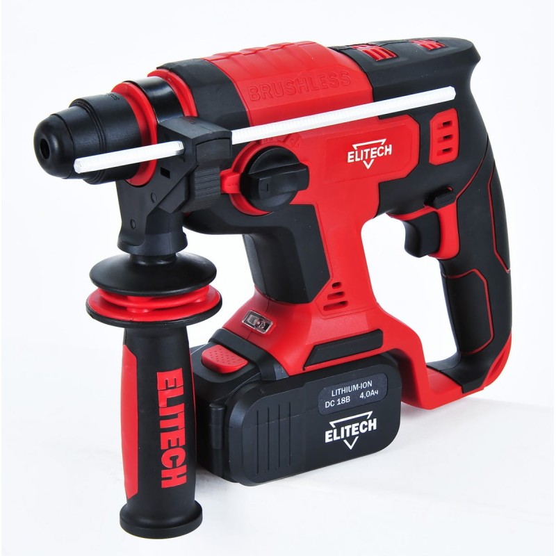 Аккумуляторный перфоратор бесщеточный Elitech ПА 18БЛМ (Е2205.001.01)