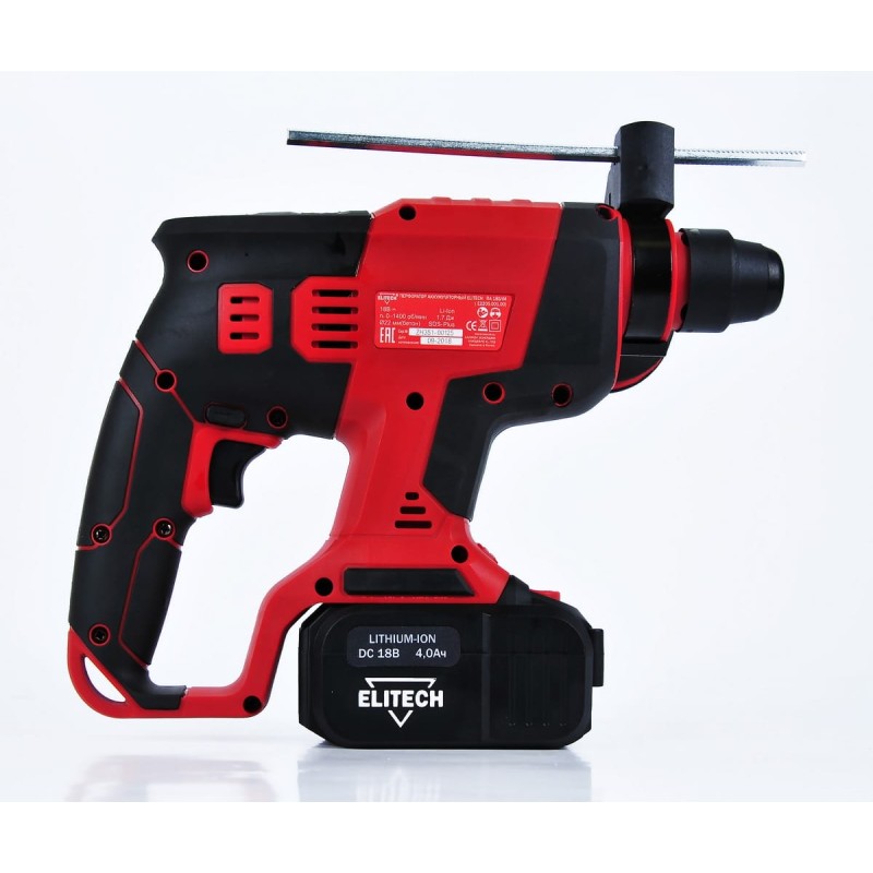 Аккумуляторный перфоратор бесщеточный Elitech ПА 18БЛМ (Е2205.001.01)