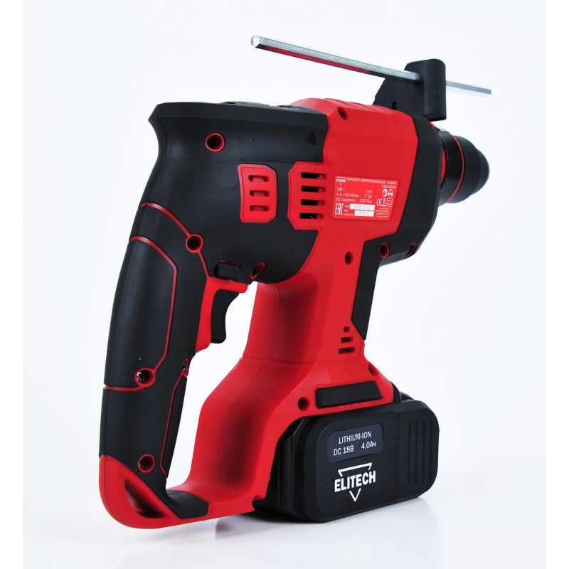 Аккумуляторный перфоратор бесщеточный Elitech ПА 18БЛМ (Е2205.001.01)