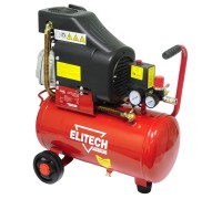 Компрессор коаксиальный масляный Elitech КПМ 200/24 Промо (E0503.001.00)