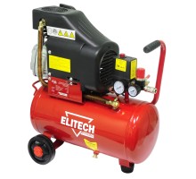 Компрессор коаксиальный масляный Elitech КПМ 200/24 Промо (E0503.001.00)