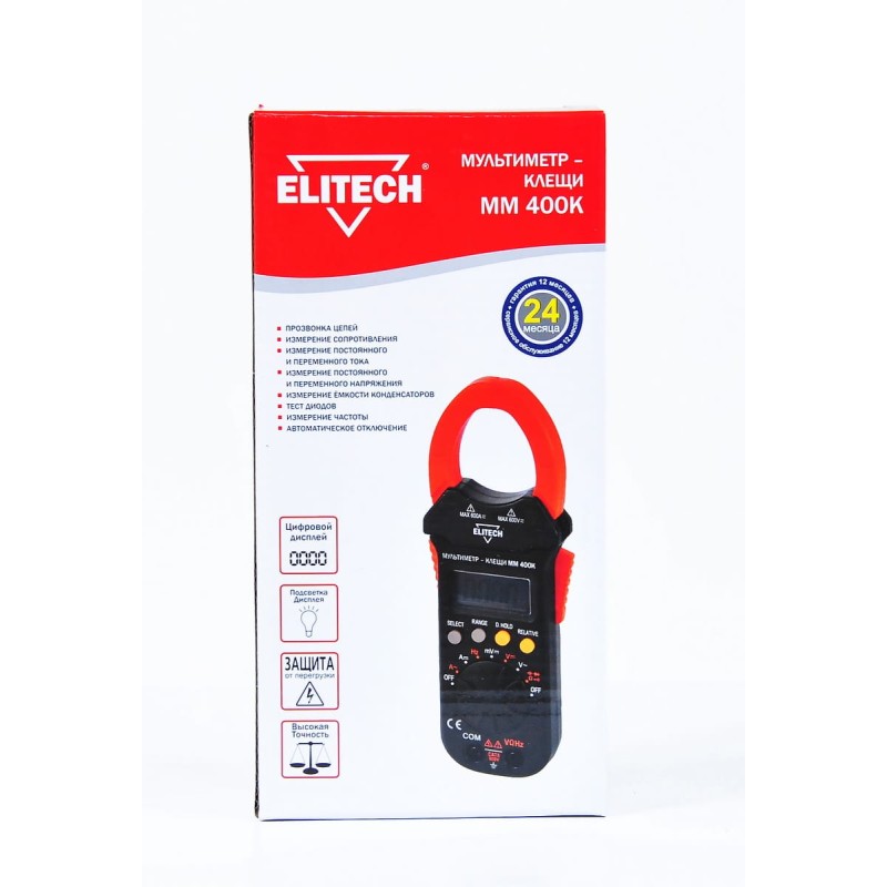Мультиметр Elitech ММ 400К