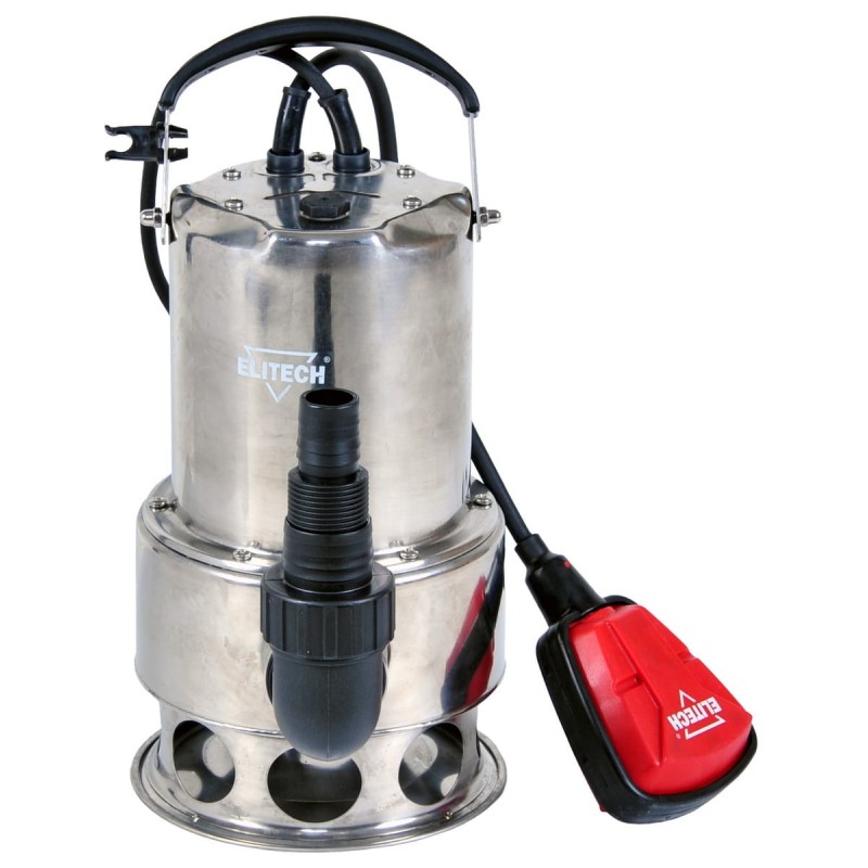 Насос погружной фекальный Elitech НПФ 600Н (E0802.006.00)