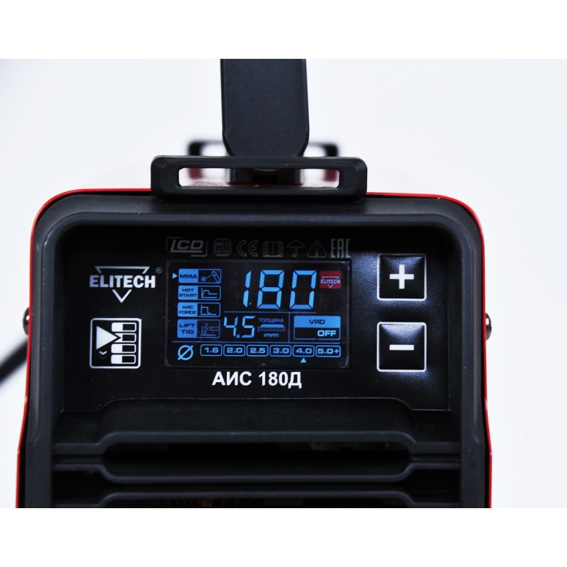 Сварочный инвертор Elitech АИС 180Д (E1703.012.00)