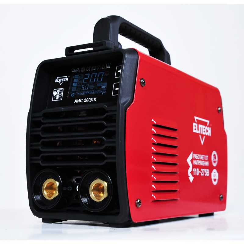 Сварочный инвертор Elitech АИС 200ДК (E1703.014.00)