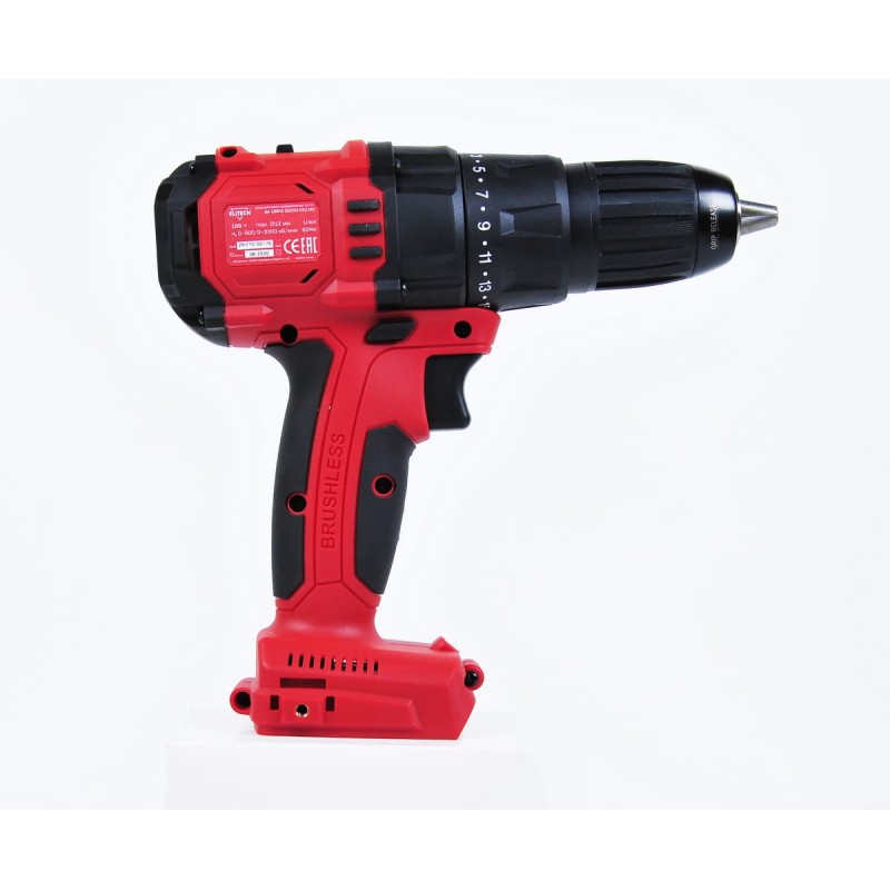 Аккумуляторная дрель-шуруповерт бесщеточная Elitech ДА 18БЛ2 ( E2201.011.00)