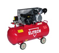 Компрессор ременной масляный Elitech КПР 100/400/2.2 (E0504.001.00)