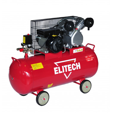 Компрессор ременной масляный Elitech КПР 100/400/2.2 (E0504.001.00)