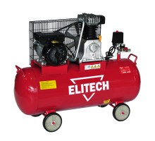 Компрессор ременной масляный Elitech КПР 100/450/2.2 (E0504.002.00)